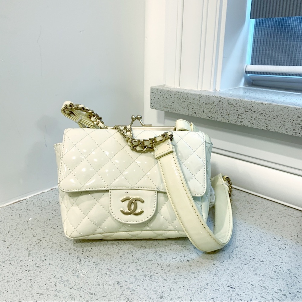 SOLD ❌Chanel twin bag mini square flap - Picture 1 of 12